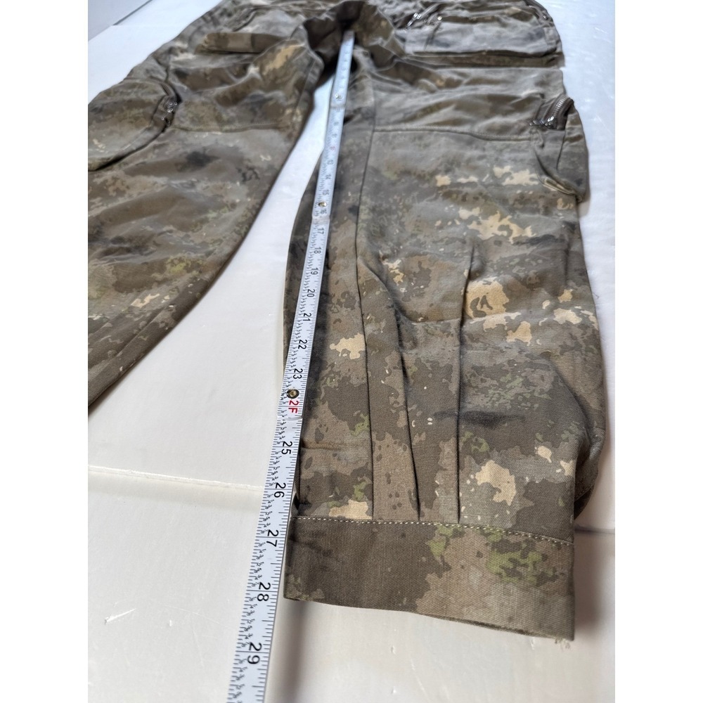Cambridge Oversized Cargo Camo EdgyChic Gorpcore Jogger Pants Women's Size M NWT - Picture 7 of 12